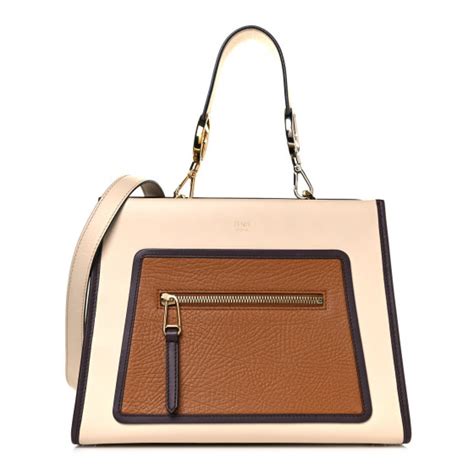 fendi runaway caramello|FENDI Vitello Century Normand F is Fendi Small Runaway .